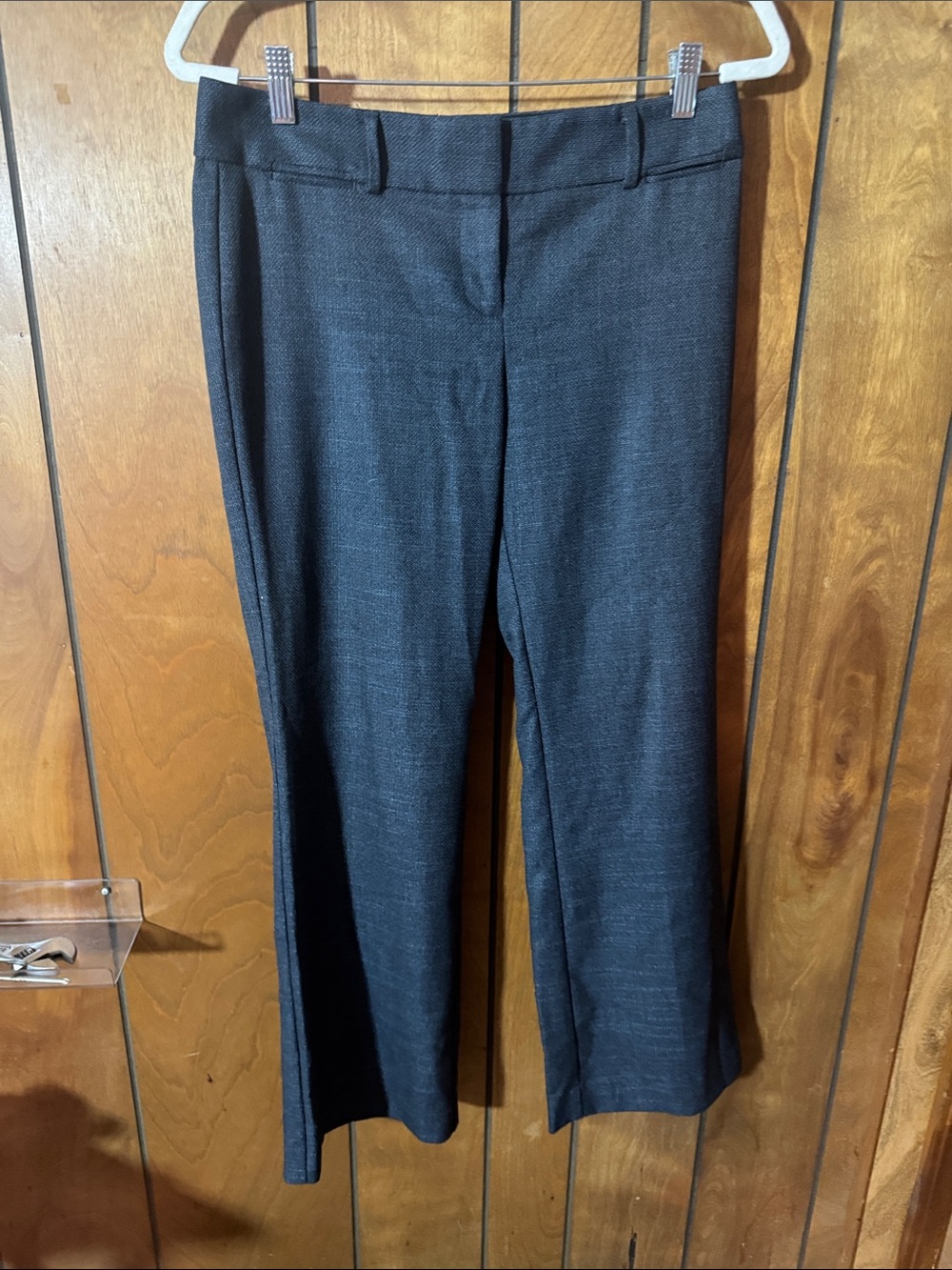 LOFT Black Straight-Leg Dress Pants